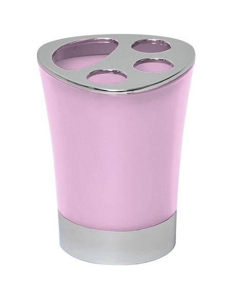 6318n156_porte brosses a dents pp conique - rose pale