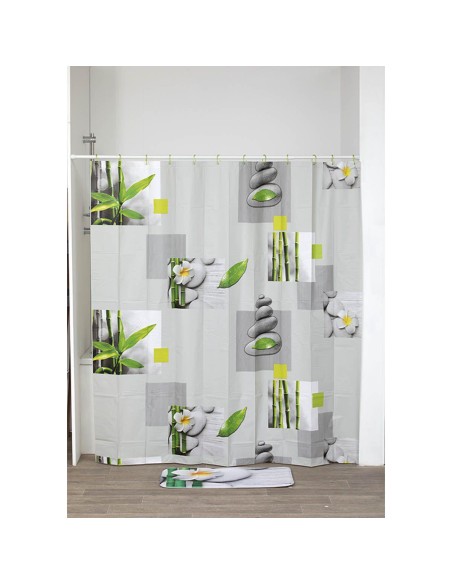 rideau de douche peva 180x180 cm - honolulu