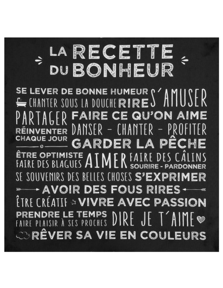 150690c-toile imp 38*38 recette noir