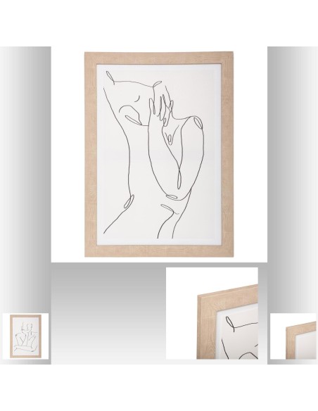 179512 - toile imp/cad visage 50x70 ass