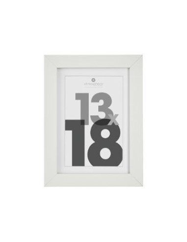 121155b-cadre photo blanc 13x18 eva