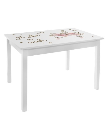 table rect print fille