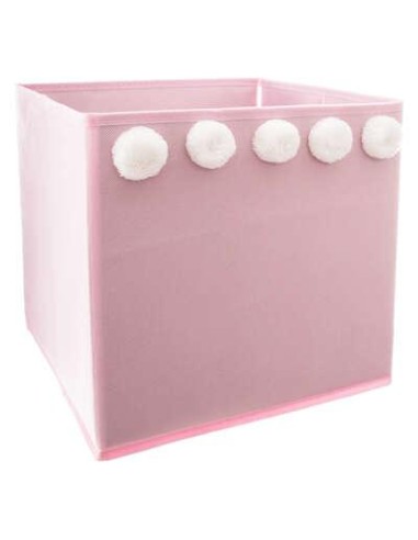 158710a - boite rgmt pompon rose 29x29