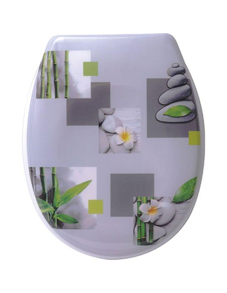 abattant wc thermodur 18 pouces attaches plastiques - honolulu