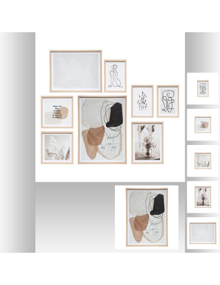 182119b-affiche cadre mdf abstrait x8