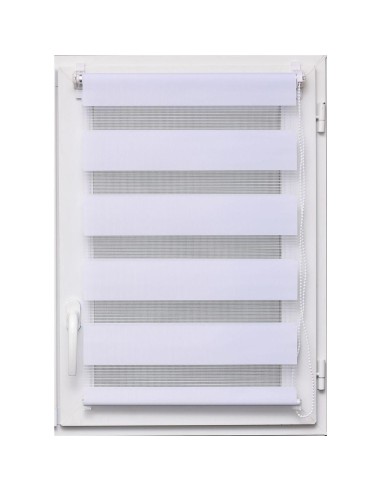 35029018001-store enrouleur lumiere/nuit 90x180cm - blanc