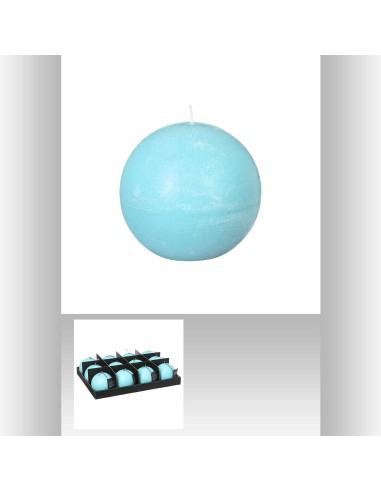 103141 - bougie boule olia tq d10 D. 10 cm