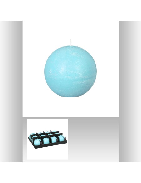 103141 - bougie boule olia tq d10 D. 10 cm