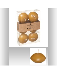 103200b - bougie flo hugo jne 4.5 x6 D. 4,5 x P. 2,5 cm