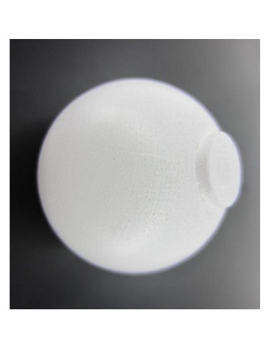 9101nb2801 - embout boule x 2 d28 - blanc