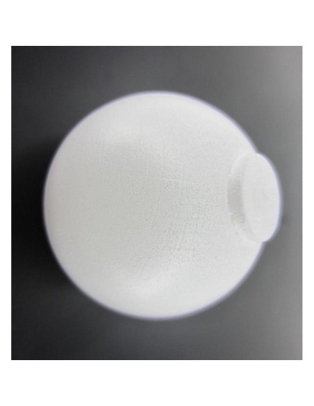 9101nb2801 - embout boule x 2 d28 - blanc