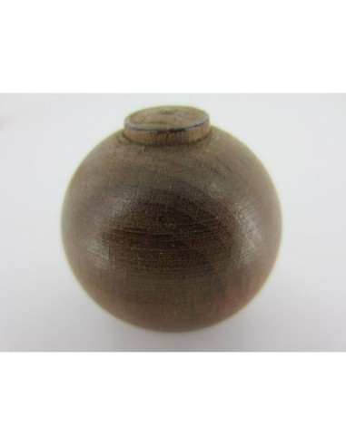 9101nb2890 - embout boule x 2 d28 - teinte chene