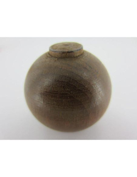 9101nb2890 - embout boule x 2 d28 - teinte chene