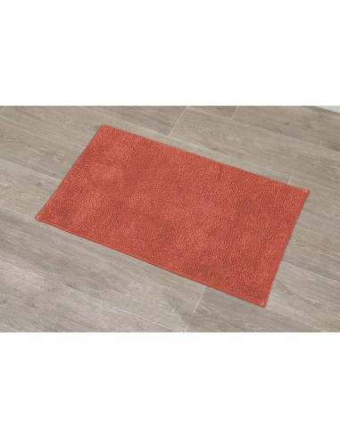tapis polyester 45x75 cm - corail orange