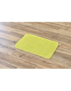 tapis microfibre doux dessous latex 40x60 cm - vert anis