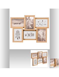 141174 - pele mele 6ph 10x15 natur mia