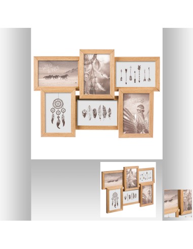 141174 - pele mele 6ph 10x15 natur mia