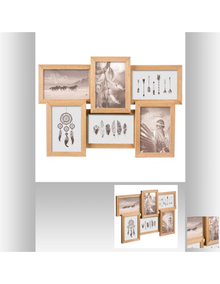 141174 - pele mele 6ph 10x15 natur mia