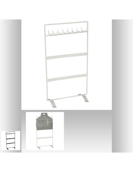 112977-porte bijoux metal h28