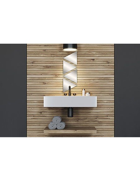 853899 - set de 4 miroirs triangles 20x17,5 cm 2 mm - uni