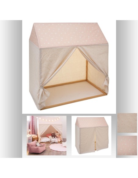 158739a-toile cabane fille