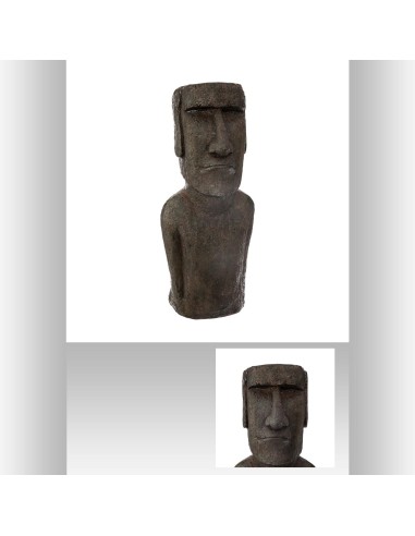 statue ile paques resine h58