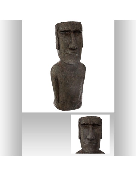 statue ile paques resine h80