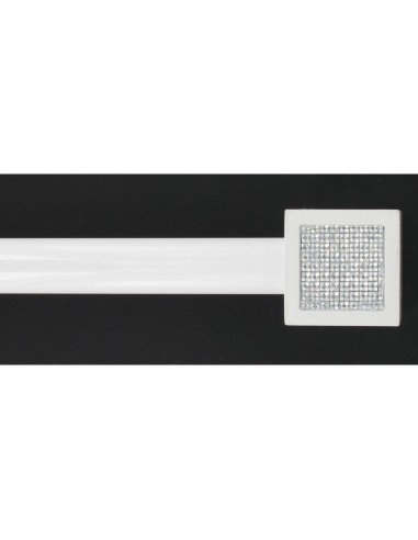 75003b120102 - kit ext 120-210 cm d19 embout diam's - blanc laque