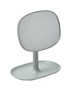 8547146-miroir forme retroviseur plastique 1 face reglable - vert amande