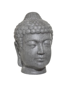 tete bouddha gris outdoor h66