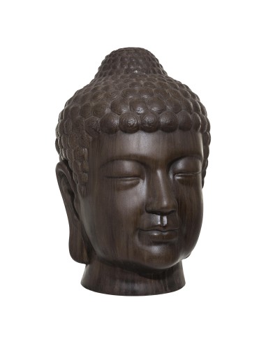 tete bouddha brun outdoor h66