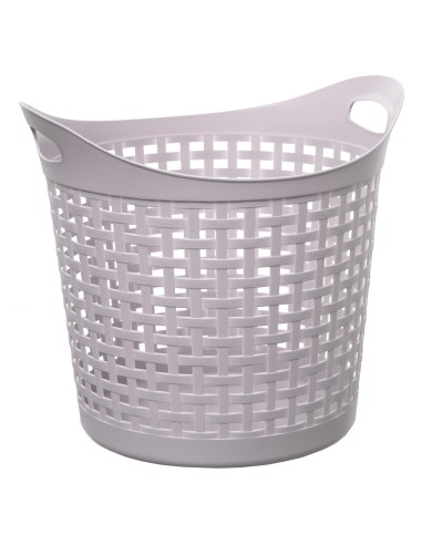 164519b-corbeille 30l maille beige