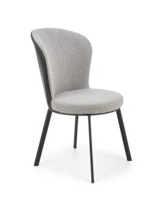 ldc22139 - chaise leo - 8700 black / grey