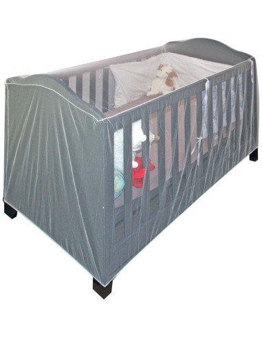 moustiquaire elastiquee universelle 140x70x70cm - blanc