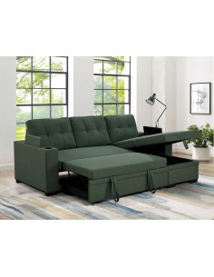 h-8976 - canape reversible romane yrm-19 gris clair