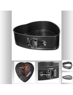 111481a - moule demontable coeur 24 L. 24 x P. 24 x H. 6,8 cm