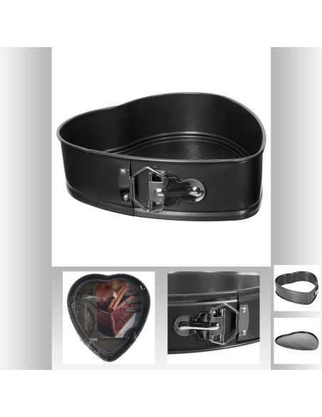 111481a - moule demontable coeur 24 L. 24 x P. 24 x H. 6,8 cm