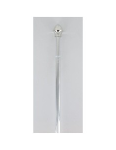 tringle extensible bistrot 75 x 125  x1 - chrome