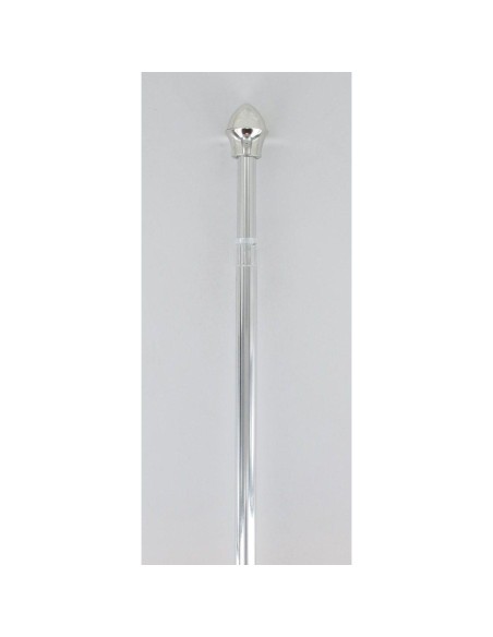 tringle extensible bistrot 75 x 125  x1 - chrome