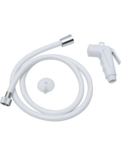 3320100 - douchette toilette/flexible pvc 120 cm - blanc