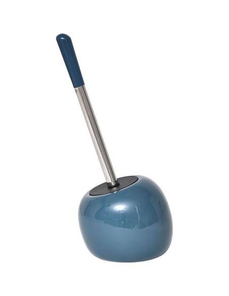 6631119 - brosse wc gres forme boule - bleu canard
