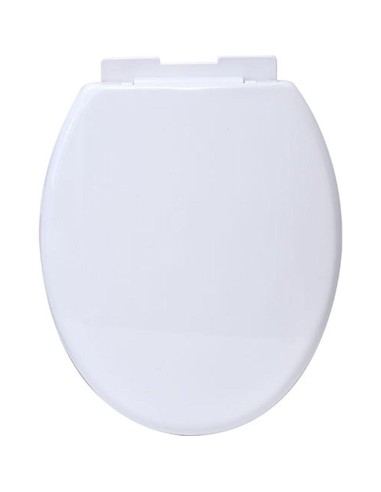 abattant wc 18 pouces pp frein de chute et declipsable attaches plastiques - bla