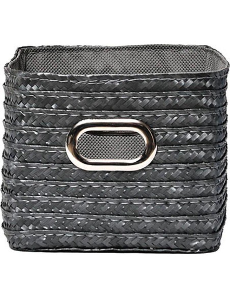 panier pm pp 14x16,5x11,5 cm - gris fonce