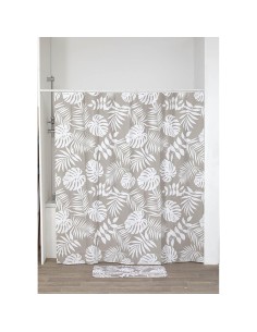 1100645-rideau de douche peva 180x180 cm - havana