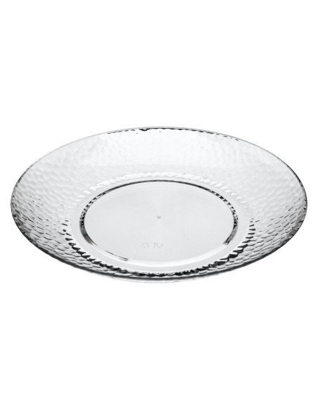 125322 - assiette 27cm transp estiva
