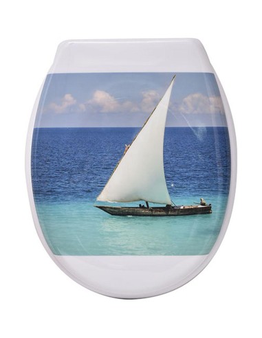 4404642-abattant wc thermodur 18 pouces attaches plastiques - coconut island