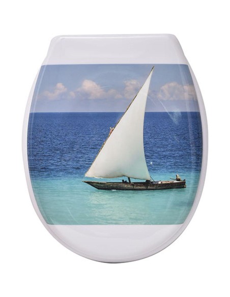 4404642-abattant wc thermodur 18 pouces attaches plastiques - coconut island