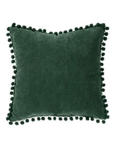 131656k - coussin pompons cedre 40x40