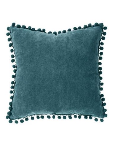 131656q  - coussin pompons canard 40x40