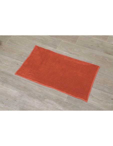 tapis microfibre boules uni 45x75 cm - orange